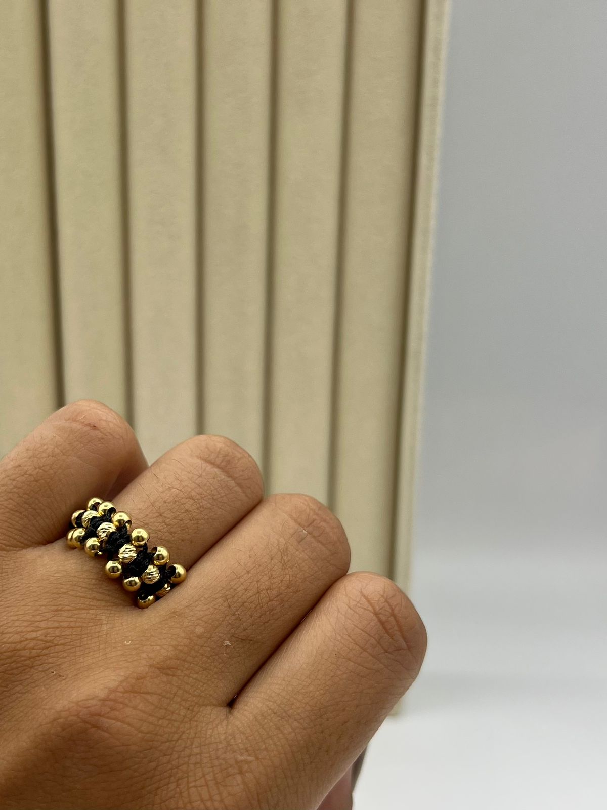 ANILLO CARRIL AJEDREZ 3mm