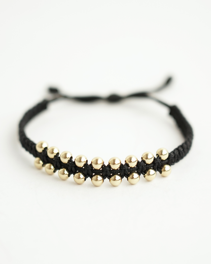 PULSERA MACRAME DOBLE