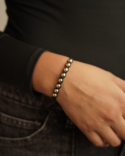 PULSERA MACRAME BOLA AMARRADA