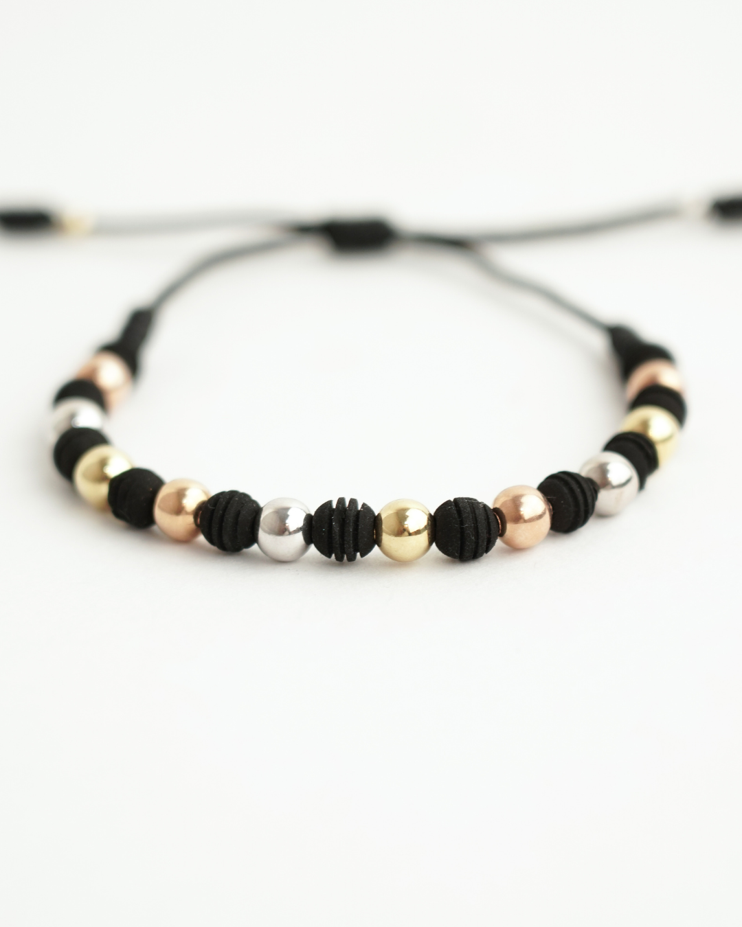 PULSERA DENARIO NEOPRENO 3 OROS